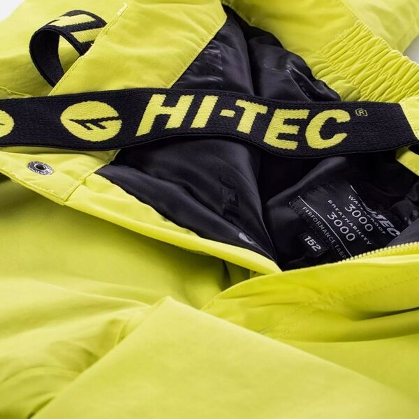 hitec Dziecięce spodnie narciarskie Hi-tec Darin JR Spring limonka rozmiar 152