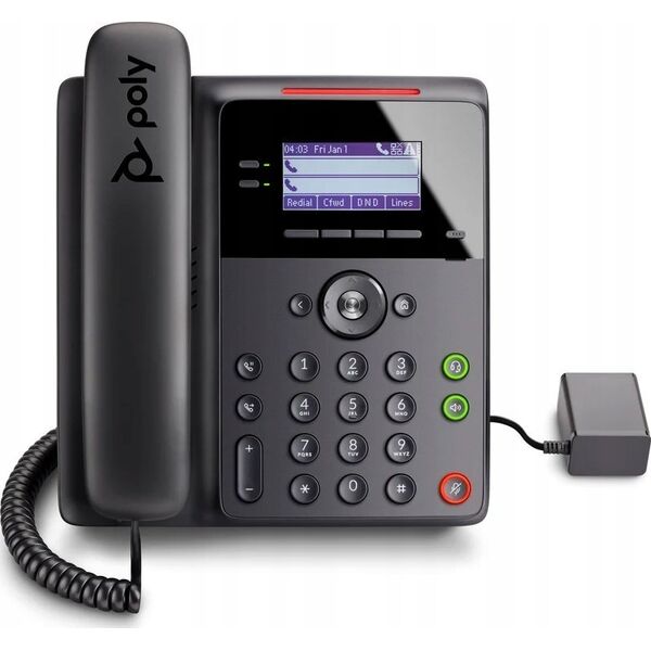 Telefon Poly POLY Telefon IP Edge B20 z obsługą funkcji PoE