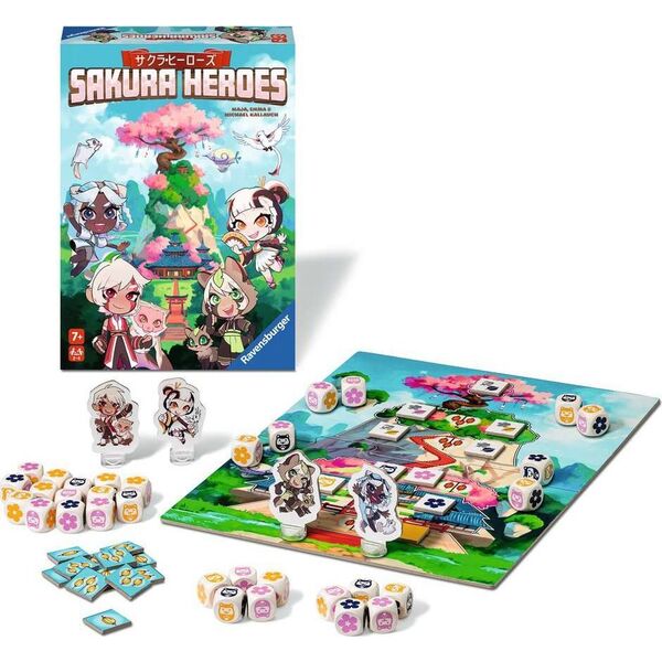 Ravensburger επιτραπέζιο παιχνίδι Sakura Heroes, 20957