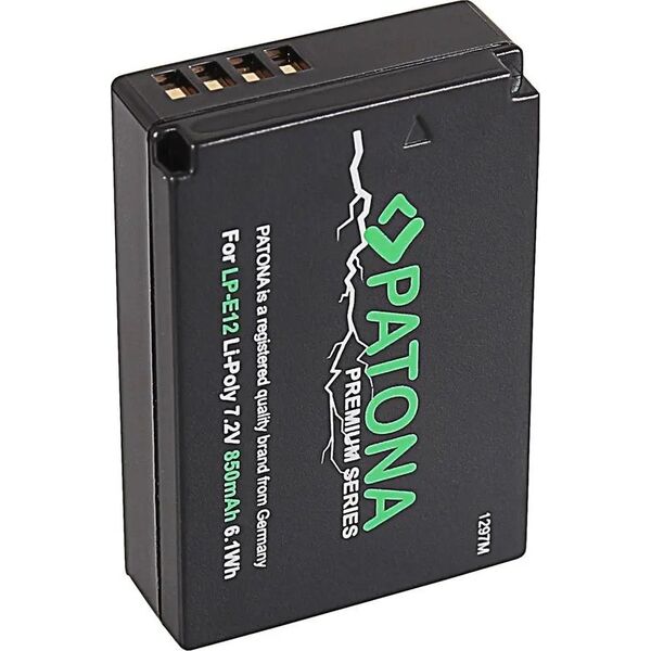 Akumulator Patona PATONA 1297 bateria do aparatu/kamery Litowo-polimerowy (LiPo) 850 mAh