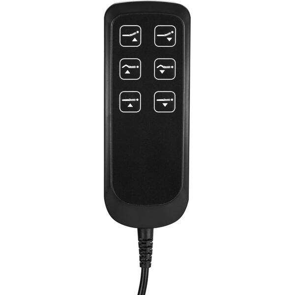 Activeshop Fotel kosmetyczny elektr. 2240 Eclipse 3 siln. czarny