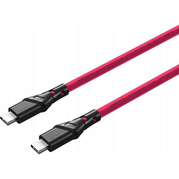 Kabel USB C2G Kabel fotograficzny Mathorn MTC-510M 5m 10Gbps 60W USB C-C Magenta