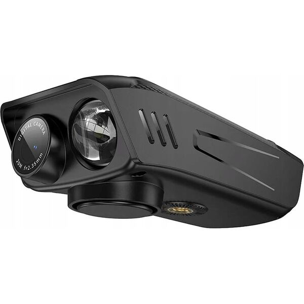 HOCO kamera rowerowa z wyświetlaczem 2" 4K DV104 czarna