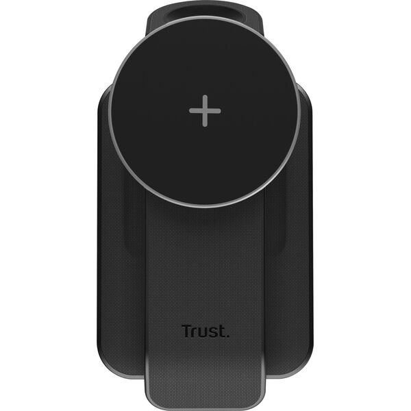 Trust Viro Słuchawki, Zestaw słuchawkowy, Smartfon, Smartwatch Czarny USB Bezprzewodowe ładowanie