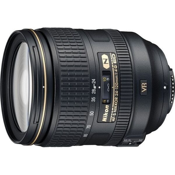 Obiektyw Nikon Nikon AF-S NIKKOR 24-120mm f/4G ED VR - Baltoje dėžutėje (white box)