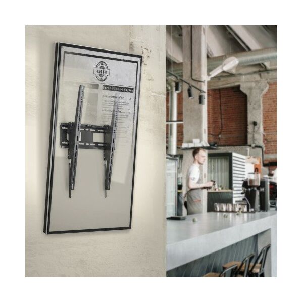 Deltaco Pakreiptas vertikalus televizoriaus laikiklis DELTACO OFFICE, 37"-75", 75kg VESA / ARM-0271