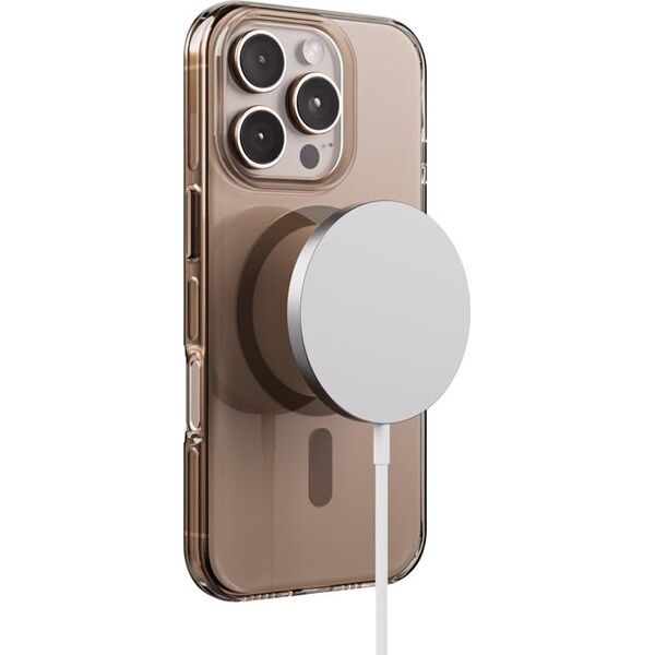 Crong Clear MAG Pro - Etui iPhone 16 Pro Max MagSafe (pustynny)