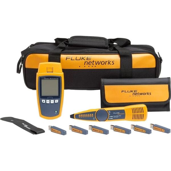 Fluke networks FLUKE FL-MS-POE-KIT Tester do weryfikacji okablowania MicroScanner PoE z dodatkowym wyposażeniem