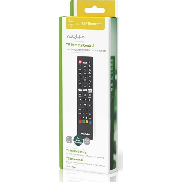 Πιλότος RTV Nedis Nedis TVRC45TCBK πιλότος Υπέρυθρες TV Πατήστε τα κουμπιά