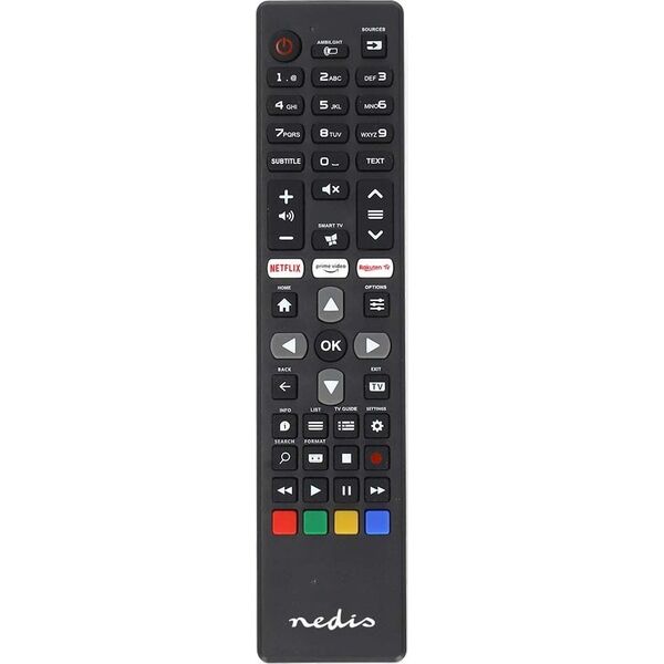Πιλότος RTV Nedis Nedis TVRC45PHBK πιλότος Υπέρυθρες TV Πατήστε τα κουμπιά