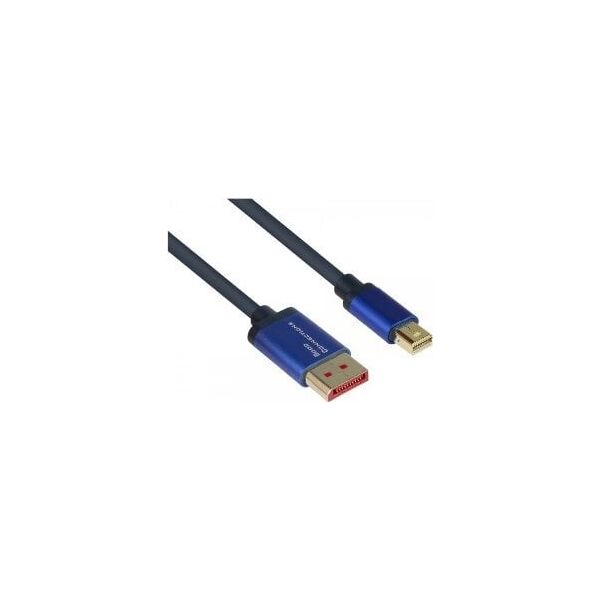 Καλώδιο Alcasa Alcasa 4824-SF020B καλώδιο DisplayPort 2 m Mini DisplayPort Μπλε
