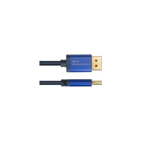 Καλώδιο Alcasa Alcasa 4824-SF020B καλώδιο DisplayPort 2 m Mini DisplayPort Μπλε