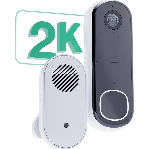 Arlo ARLO ESSENTIAL 2 Video Doorbell 2K With Chime V2 BNDL 13962090 193108146753