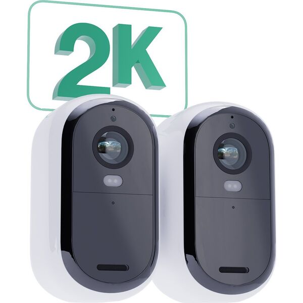 Kamera IP Arlo ARLO ESSENTIAL 2 2K Outdoor Camera 2pack W/2 Solar Panel BNDL