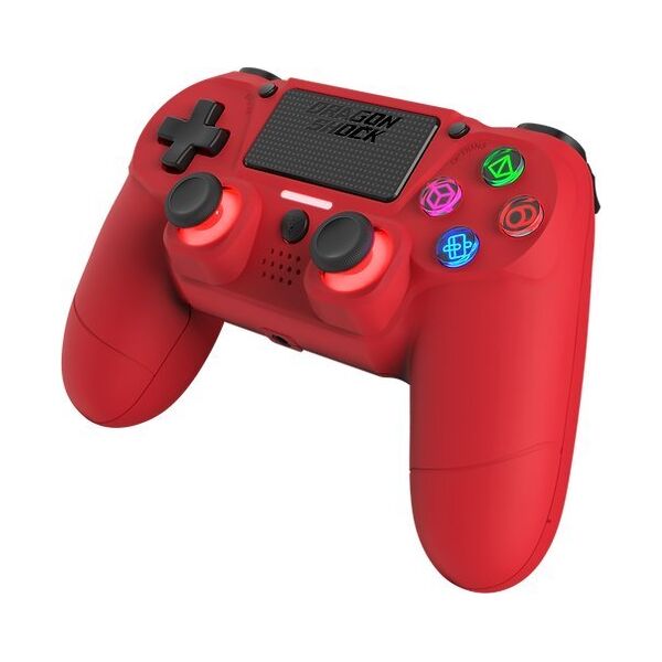 Ασύρματο Χειριστήριο Canyon Dragonshock Mizar κόκκινο PS4