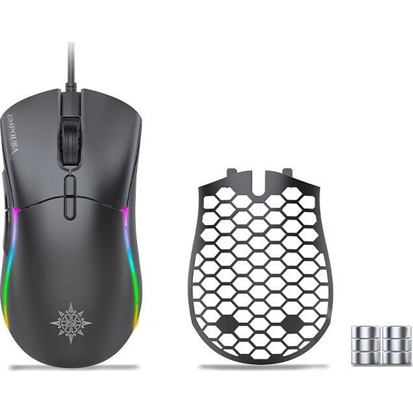 Ποντίκι Inca INCA Gaming Maus IMG-GT20 10000 DPI, RGB, 7 κουμπιά, USB, SW retail