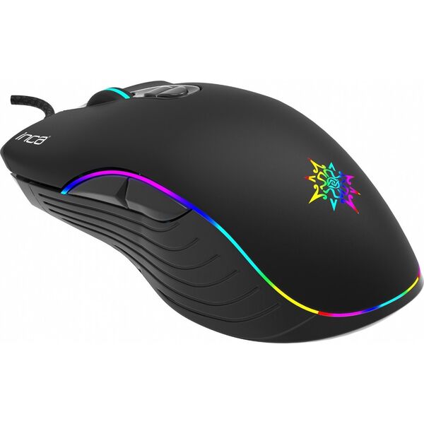 Ποντίκι Inca INCA Gaming Maus IMG-GT15 4800 DPI, RGB, 7 κουμπιά, USB, SW λιανική