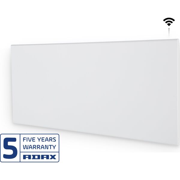 Θερμαντικό σώμα Adax ADAX Neo varmepanel med with Wifi, 600W, 230V, λευκό, Υ: 327 mm, Μ: 635 mm