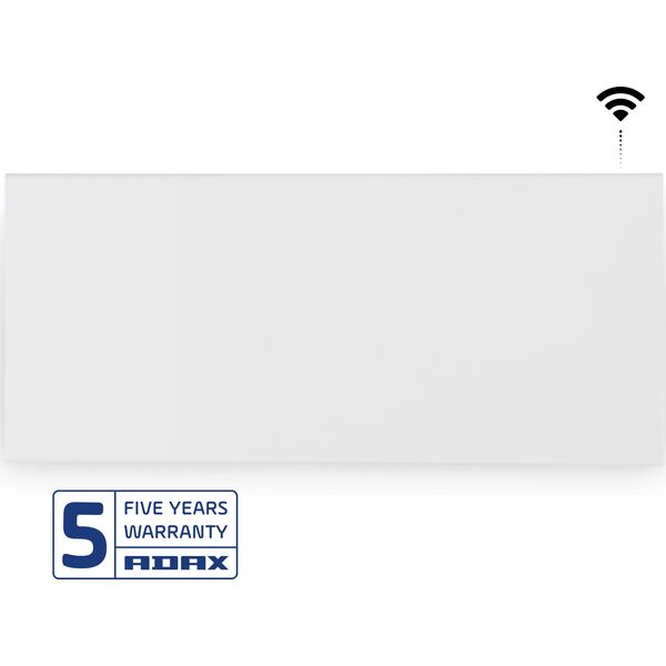 Θερμαντικό σώμα Adax ADAX Neo varmepanel med with Wifi, 600W, 230V, λευκό, Υ: 327 mm, Μ: 635 mm