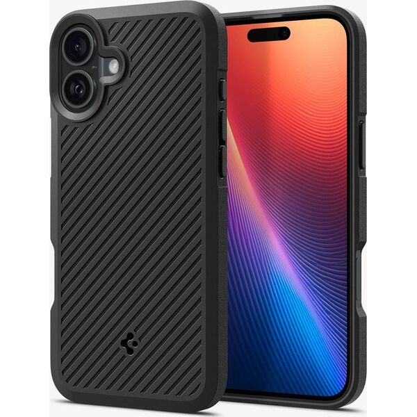 Spigen Spigen Core Armor, matte black - iPhone 16 Plus