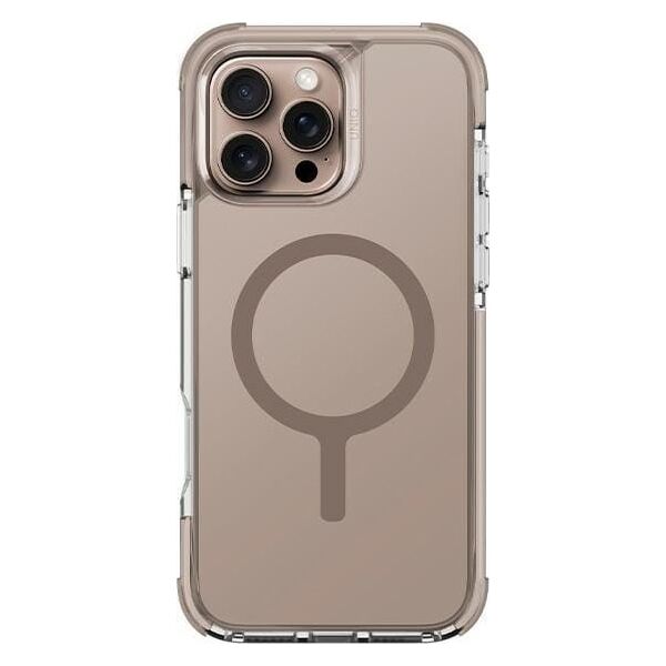 Uniq UNIQ etui Combat iPhone 16 Pro 6.3" Magclick Charging złoty/taupe gold