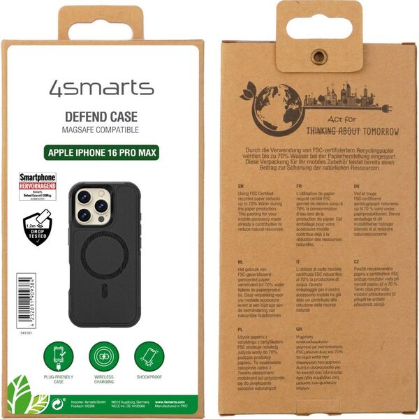4smarts 4smarts Defend Θήκη για Apple iPhone 16 Pro Max