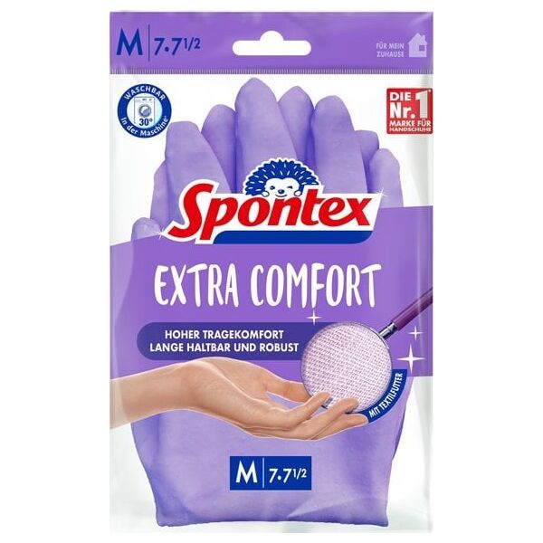 Spontex Spontex Οικιακά Γάντια Extra Comfort Μέγεθος 7