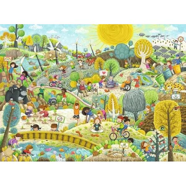 Ravensburger Ravensburger - Παζλ Βιωσιμότητα 200 κομμάτια /Παζλ /Πολύχρωμο
