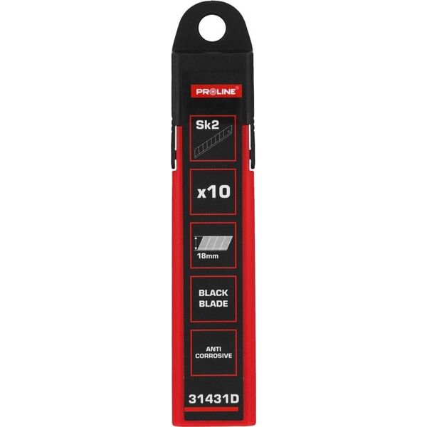 Pro-Line OSTRZE WYMIENNE 18*0,5MM SK2 SZT.10 CZARNE KARTA PROLINE