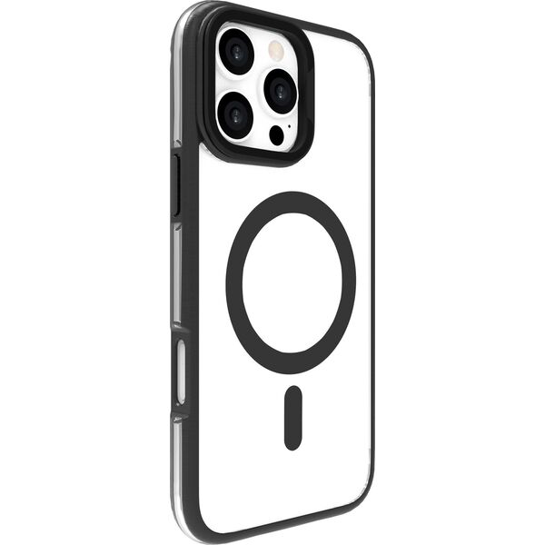 eStuff eSTUFF ES67141102 θήκη για κινητό τηλέφωνο 16 cm (6.3") Διαφανής, Μαύρη
