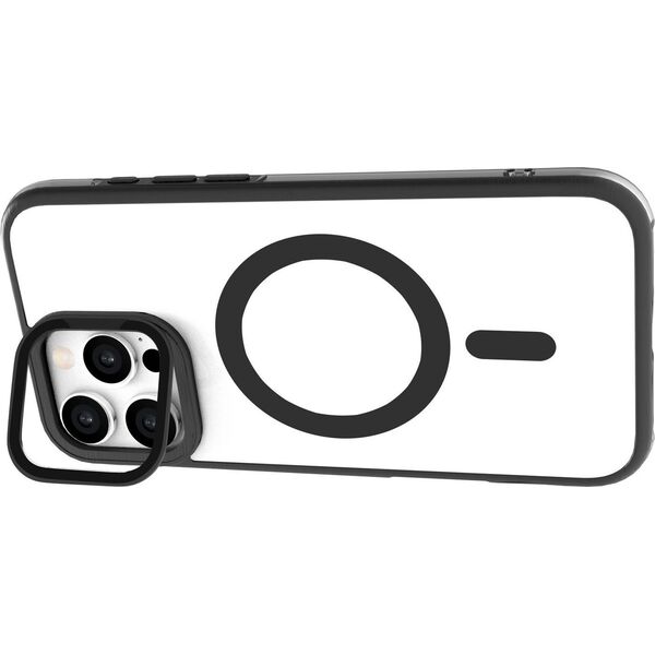 eStuff eSTUFF ES67141103 θήκη για κινητό τηλέφωνο 17,5 cm (6.9") Διαφανής, Μαύρη