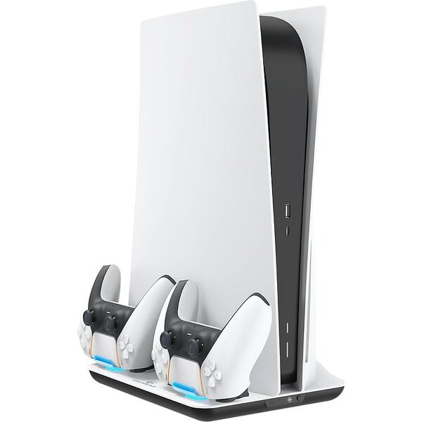 Memorysolution EgoGear Premium Ladestation und Kühlständer PS5 SCC5