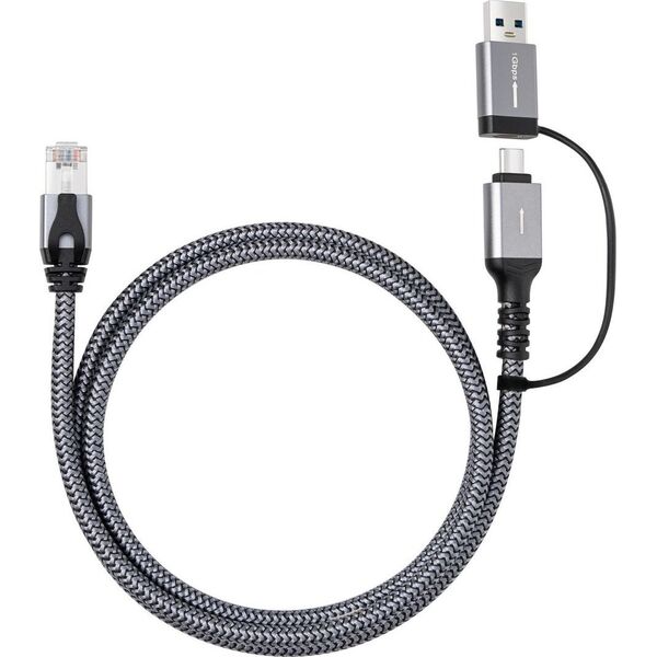 Προσαρμογέας USB MicroConnect CAT6 FTP σε προσαρμογέα USB A-C
