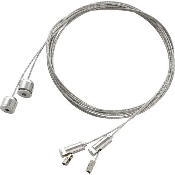 Καλώδιο επέκτασης EGLO EGLO 98804, Ασημί, Ατσάλι, 1.5 cm, 80 g, 2035 mm