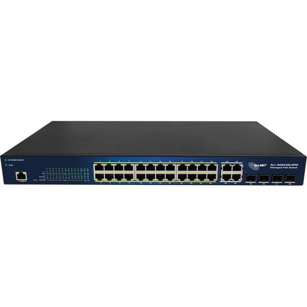 Διακόπτης Allnet 24+4P Allnet ALL-SG8428v2PM POE M