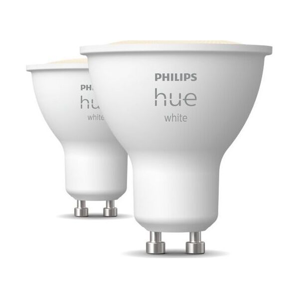 Philips LIGHT BULB GU10 HUE WHITE/2PACK 929003666902 PHILIPS