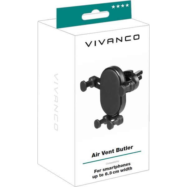 Vivanco Vivanco βάση στήριξης τηλεφώνου αυτοκινήτου Butler Air Vent (61631)