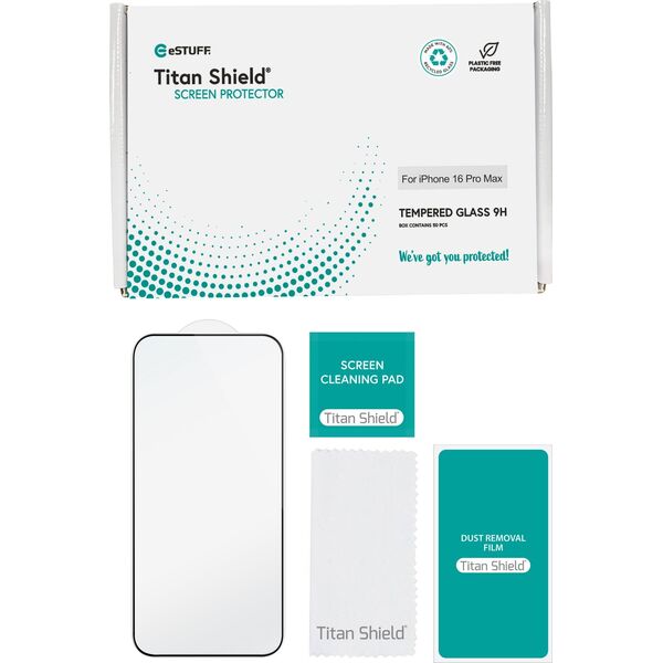 eStuff eSTUFF ES501427-50BULK προστατευτικό οθόνης / πίσω τηλεφώνου Διαφανής προστασία οθόνης Apple 50 τεμ.