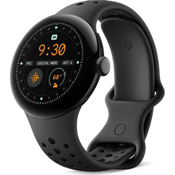 Έξυπνο ρολόι Pixel Watch 3 (45mm), Active Sport Band, Obsidian, Small, WW