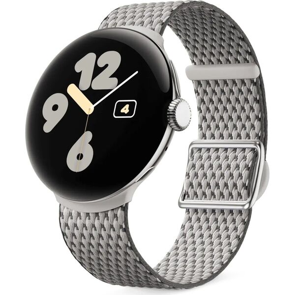Έξυπνο ρολόι Pixel Watch 3 (41mm), Υφασμάτινο λουράκι, Πορσελάνη