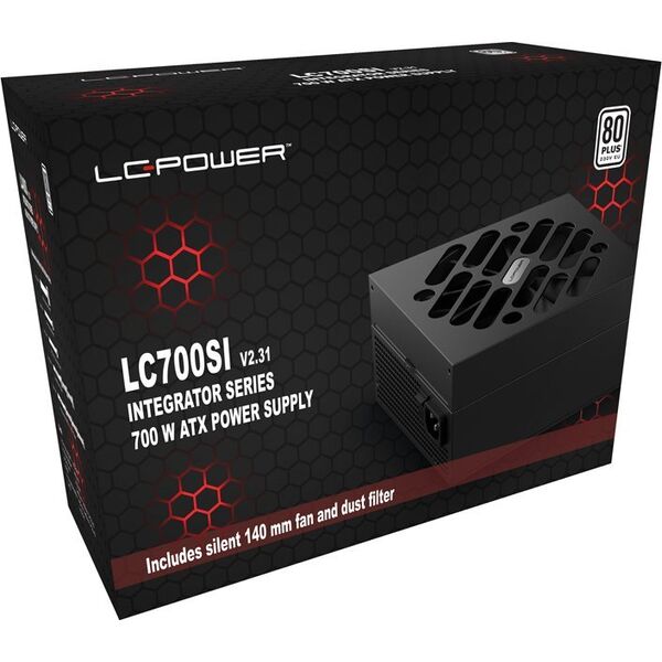 Τροφοδοτικό LC-Power LC-Power LC700SI V2.31 600W 80+ Bronze >85% 14cm λιανική