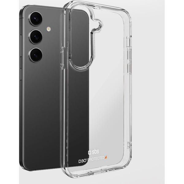 SBS Mobile Θήκη SBS D3O για Samsung Galaxy A55 - διάφανη