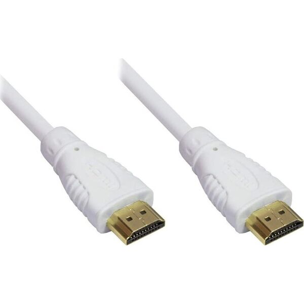 Kabel Techly TECHLY HDMI Kabel A M/M high speed 5m weiss