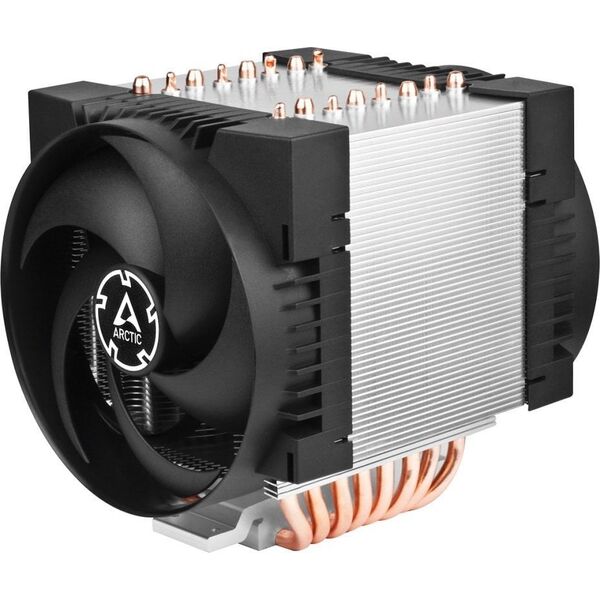 Chłodzenie CPU Dynatron DYNATRON Z60 Intel CPU Kuehler LGA1700 1.5U aus Aluminium mit radialen Rippen extrudiert und Luefter mit PWM fuer bis zu 65W TDP