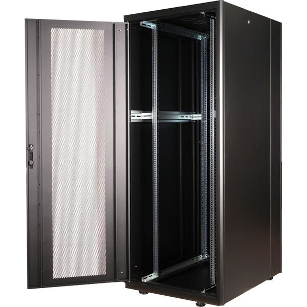 Szafa Roline ROLINE Serverschrank Basic 48,26cm 19Zoll 42 HE 800x1000 BxT perforiert schwarz