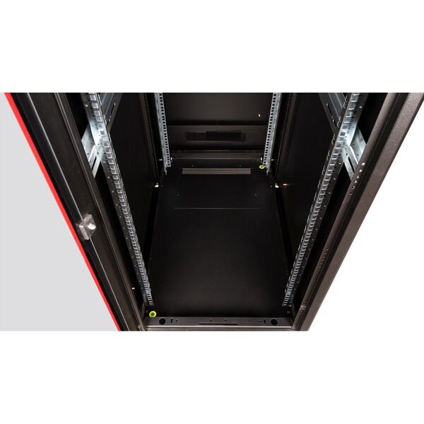 Szafa Roline ROLINE Netzwerkschrank Pro 48,26cm 19Zoll 42 HE 600x1000 BxT Glast�r schwarz