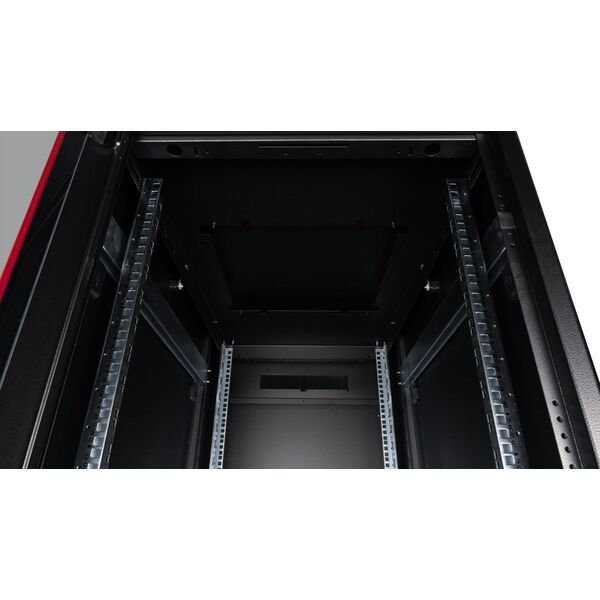 Szafa Roline ROLINE Netzwerkschrank Pro 48,26cm 19Zoll 42 HE 600x1000 BxT Glast�r schwarz