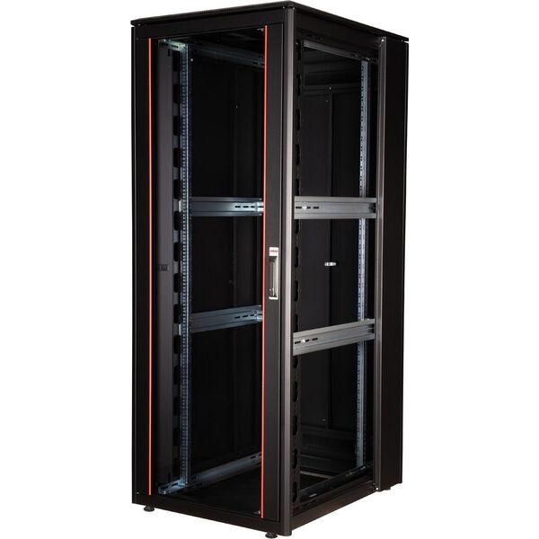 Szafa Roline ROLINE Netzwerkschrank Pro 48,26cm 19Zoll 42 HE 800x1000 BxT Glast�r schwarz