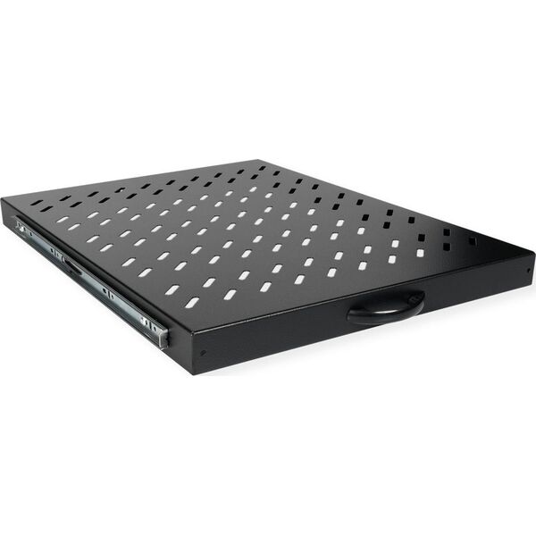 Roline ROLINE Fachboden 48,26cm 19Zoll 1 HE ausziehbar 550 T 25 kg schwarz