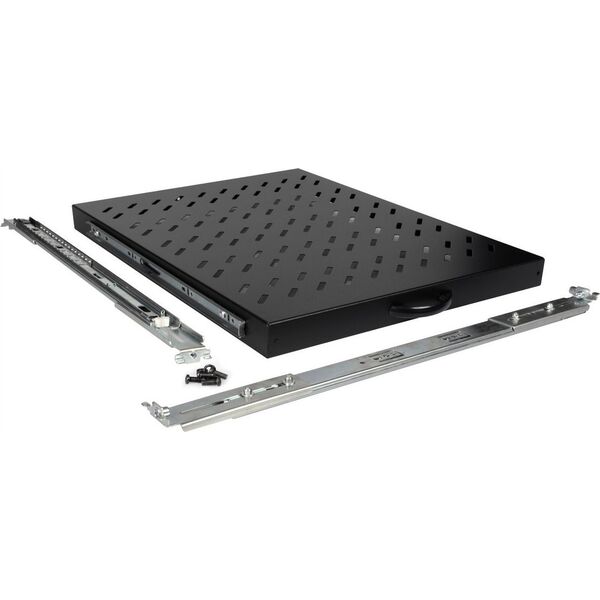 Roline ROLINE Fachboden 48,26cm 19Zoll 1 HE ausziehbar 550 T 25 kg schwarz